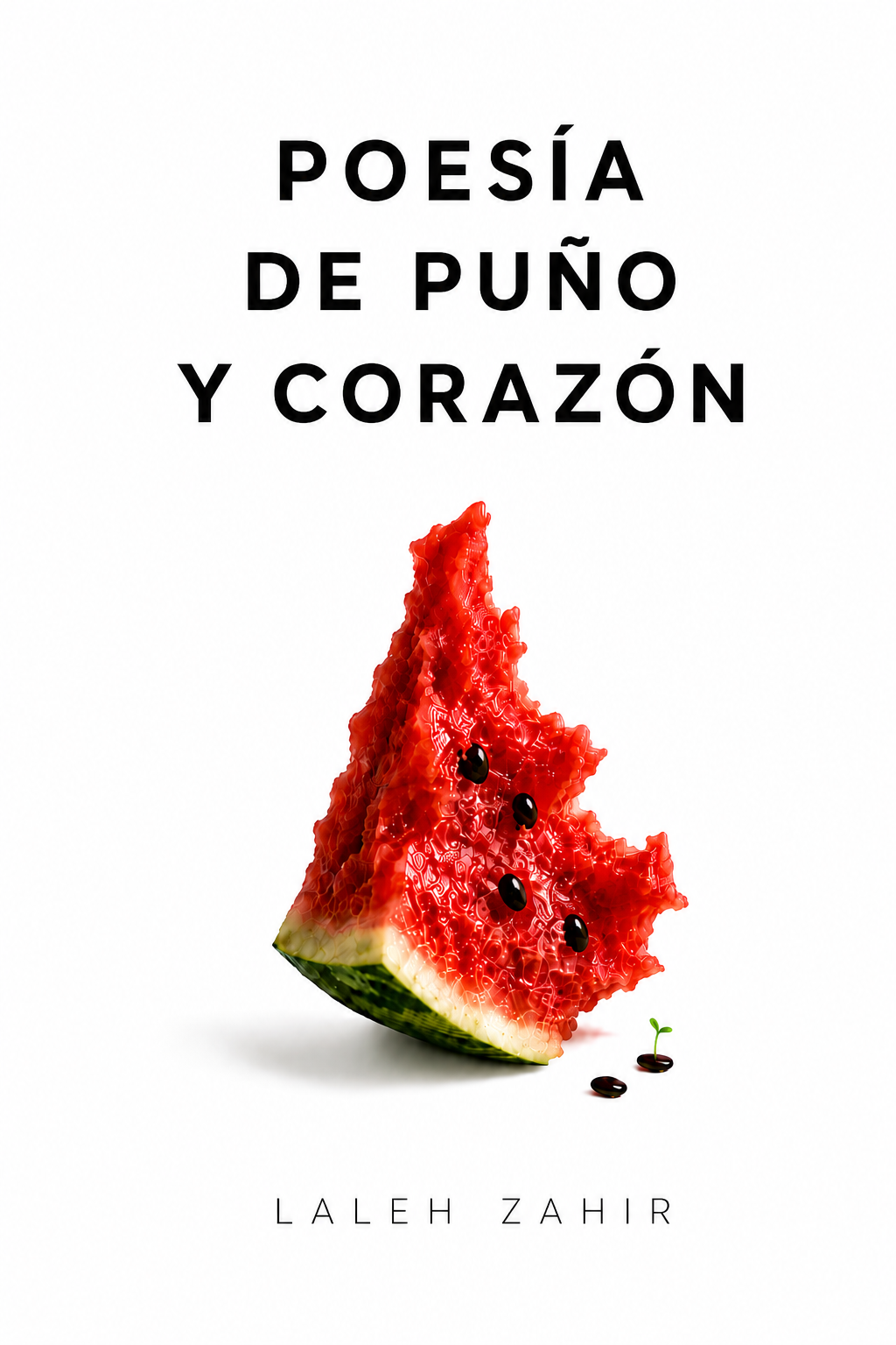 Portada del libro Poesía de Puño y Corazón, de Laleh Zahir